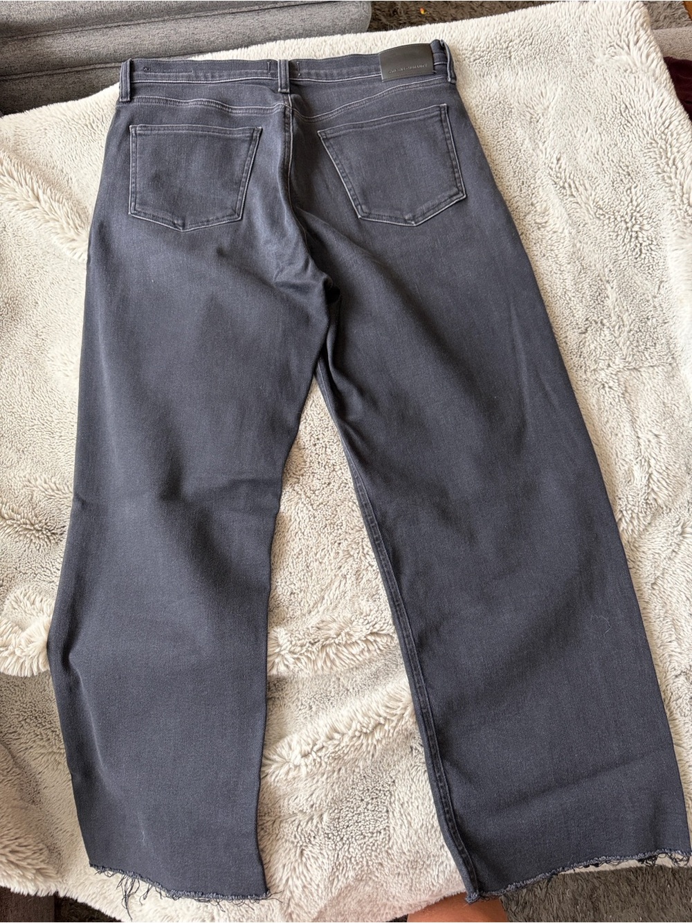 Citizens of Humanity Charcoal Black Slim Denim Jeans - Picture 5 of 7